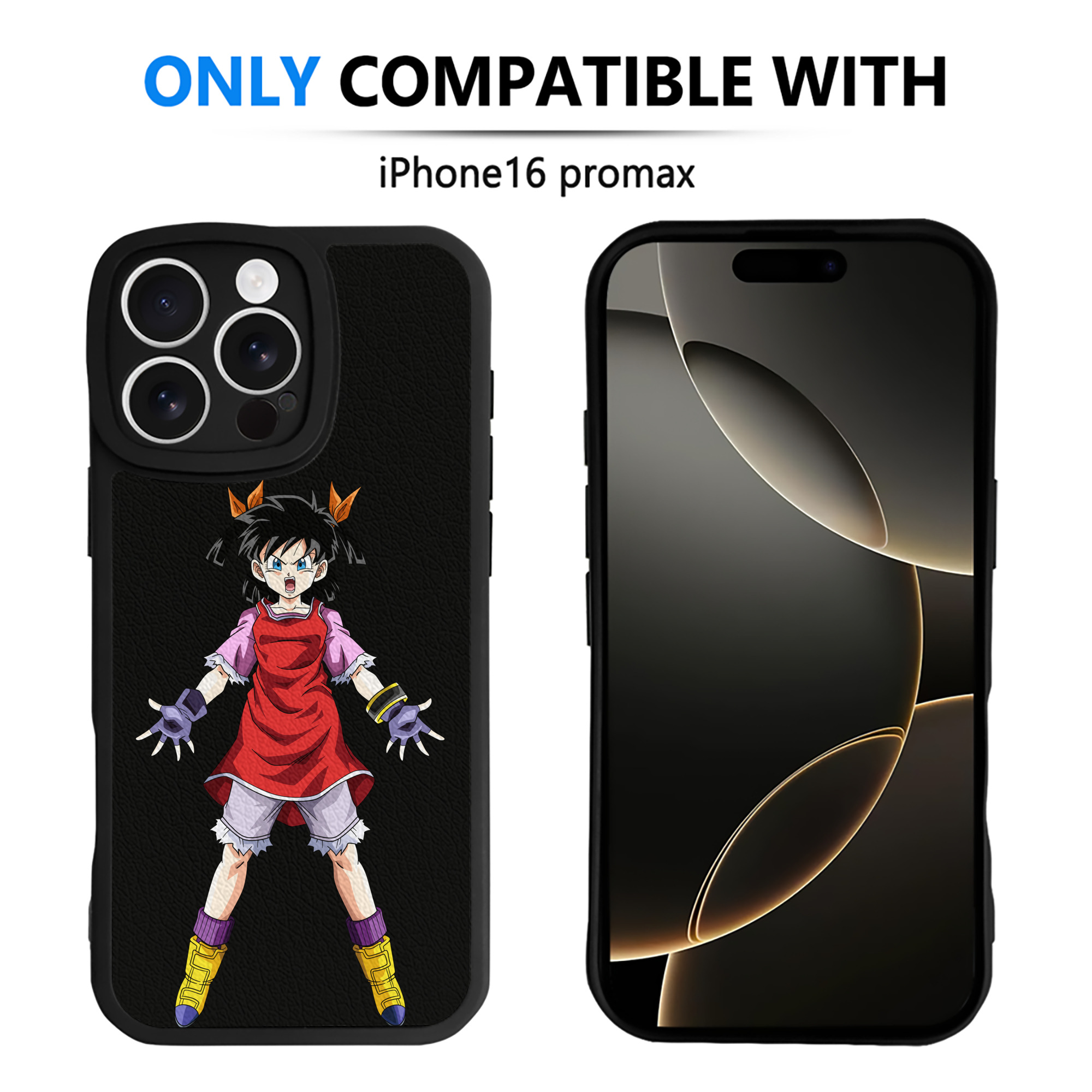（画像用） ドラゴンボール パン DRAGON BALL Pan 【iPhone 16シリーズ対応】シリコンスマホケース（レザー調） 材質：シリコン